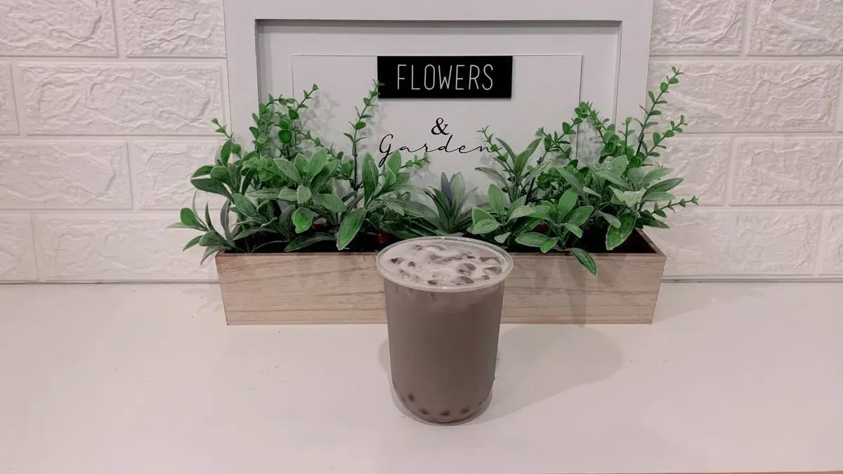 Taro milk cream
