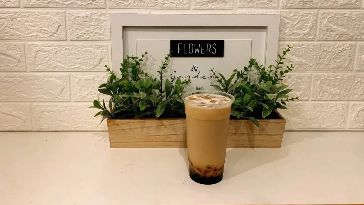 Oolong milk tea black sugar 700ml