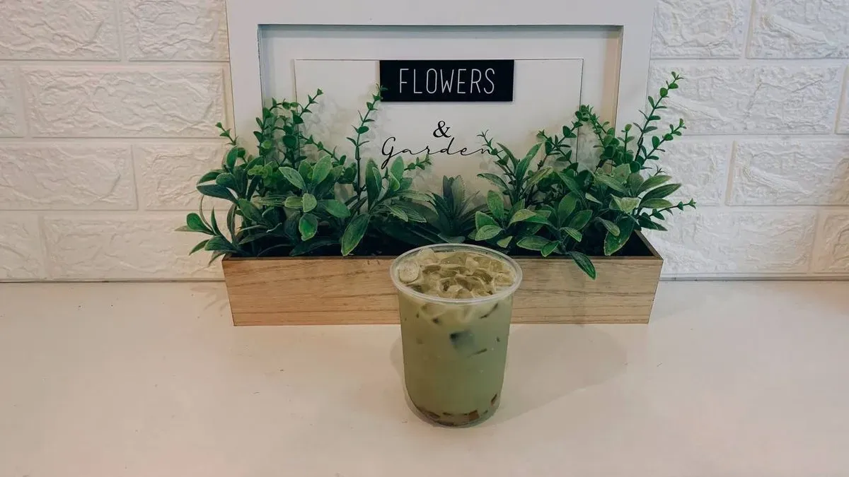 Matcha milk cream