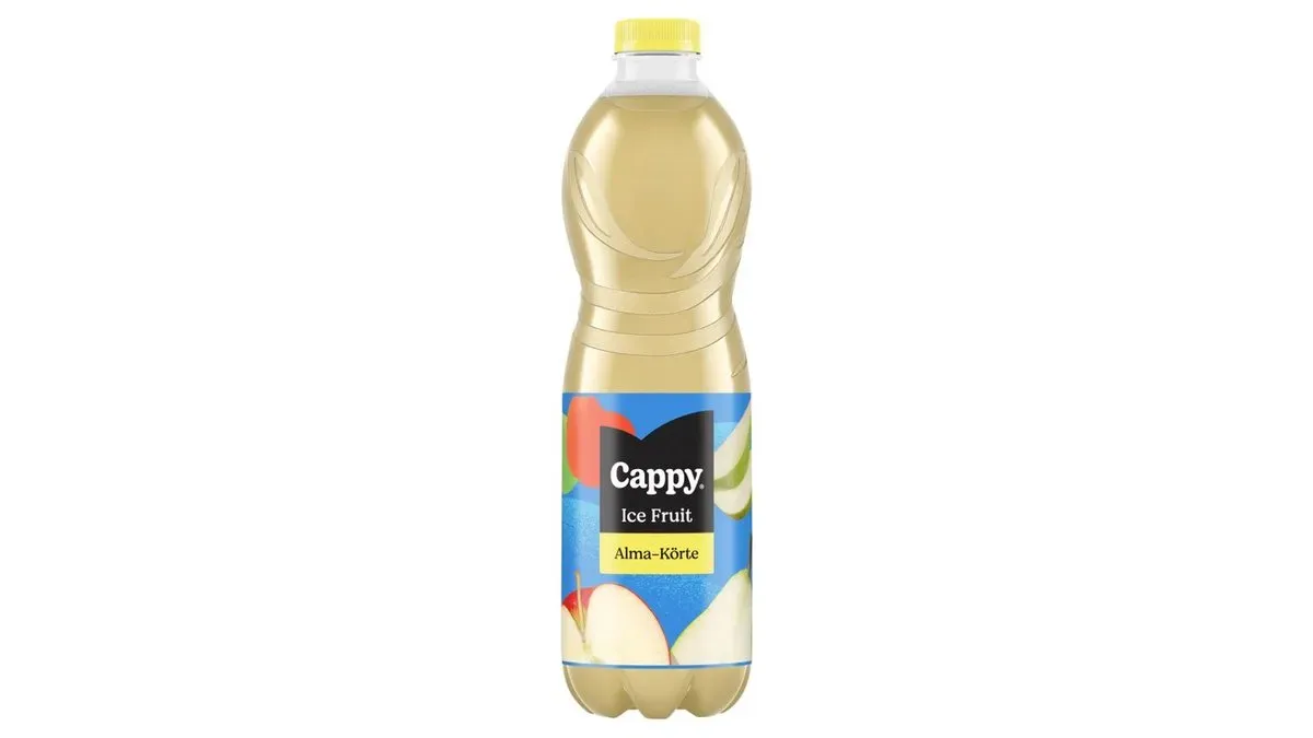 Cappy Ice Fruit Alma-Körte szénsavmentes vegyesgyümölcs ital bozdavirág ízesítéssel 1,5 l