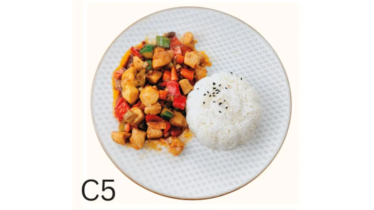 C5 "Kung Pao/Gong Bao Csirke Tojásosrizs
