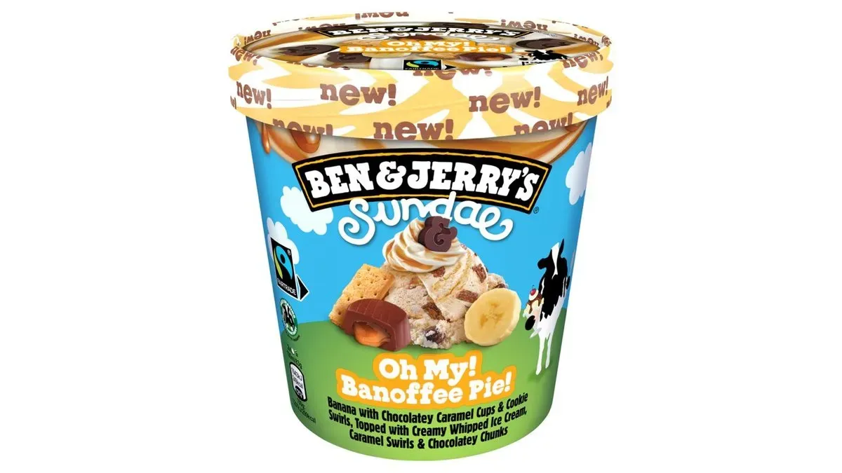Ben&Jerry's Sundae Banoffee Pie 427ml