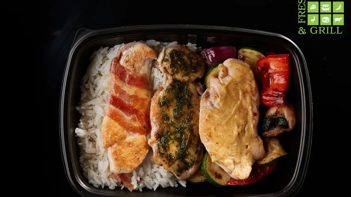 Just Chicken tál 1 személyre