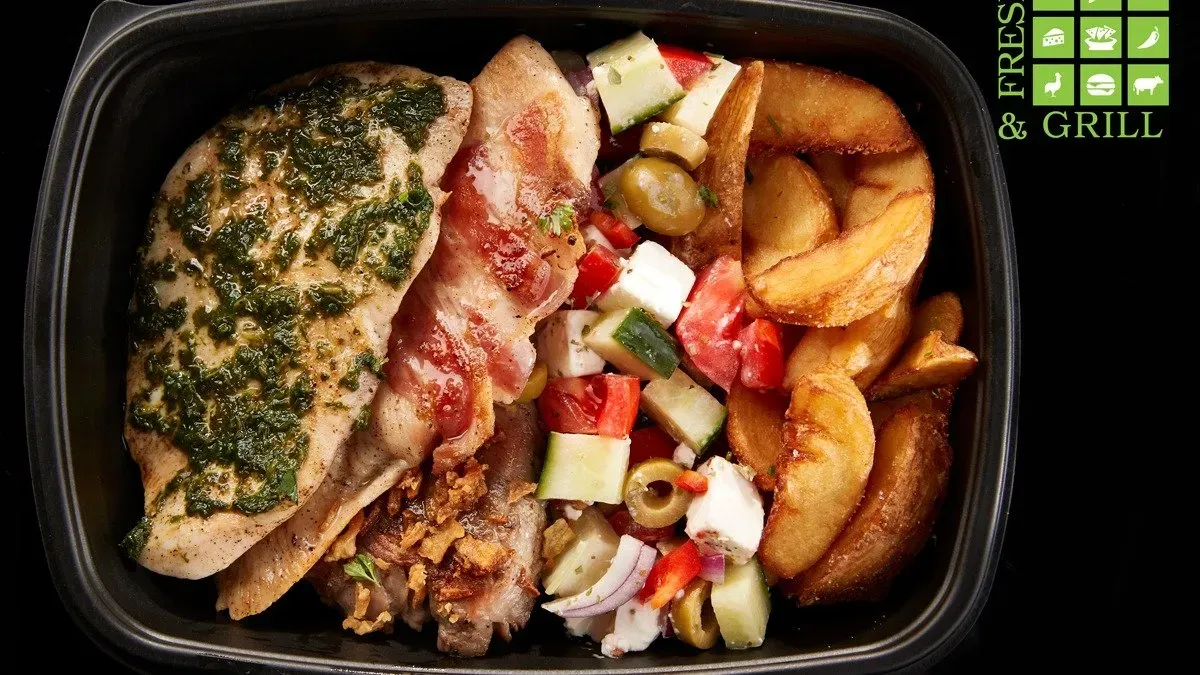 Grill tál 1 személyre