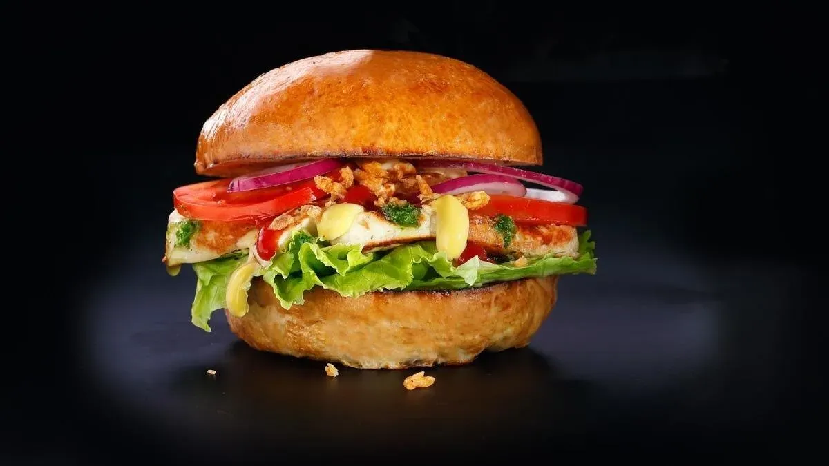 Vega Negyedfontos burger