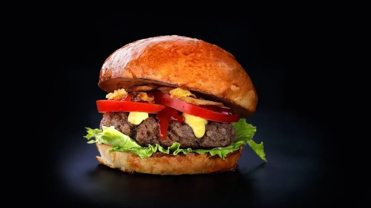 Negyedfontos burger