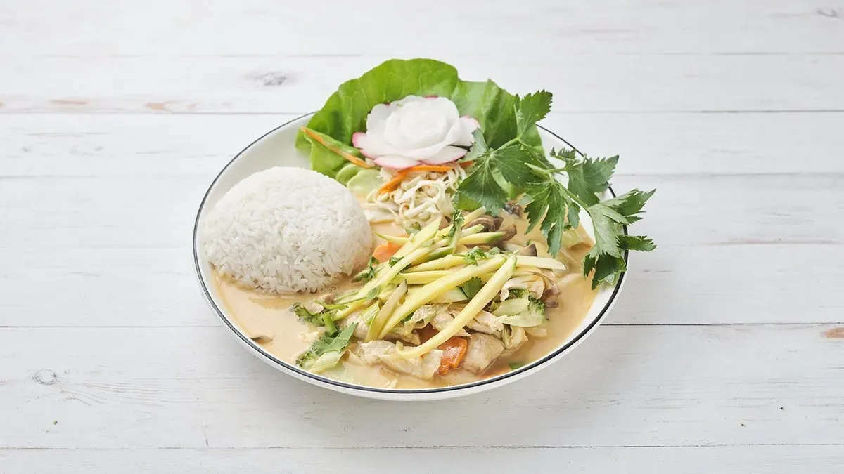 61. Chicken with mango sauce/ Mangó szószos csirke