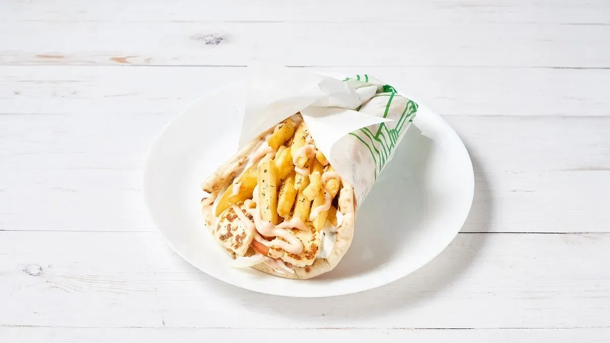Halloumi pitában