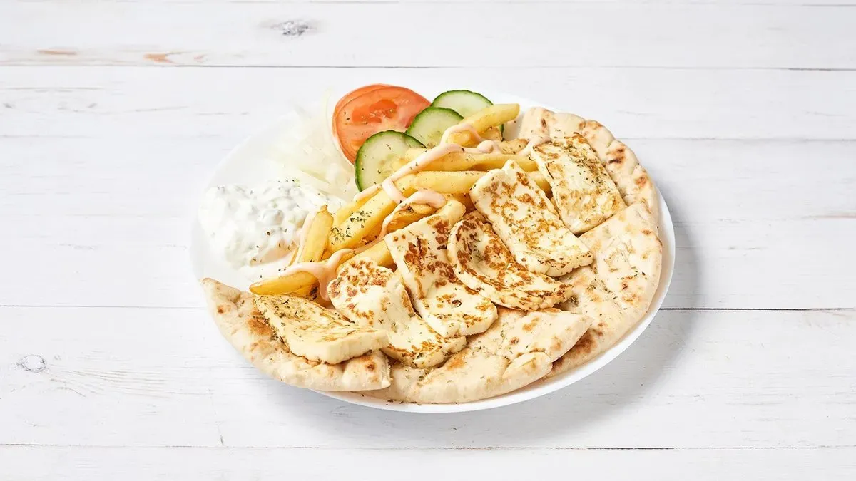 Halloumi tál