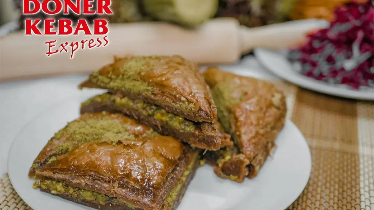 Csokis baklava