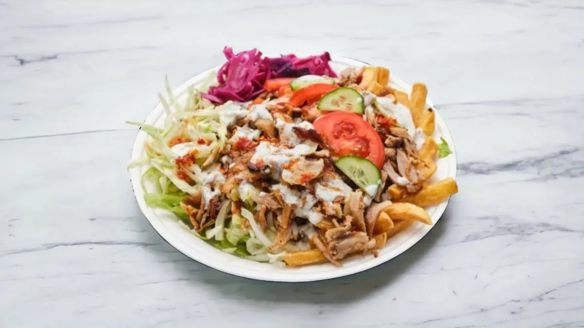 Kis gyros tál menü