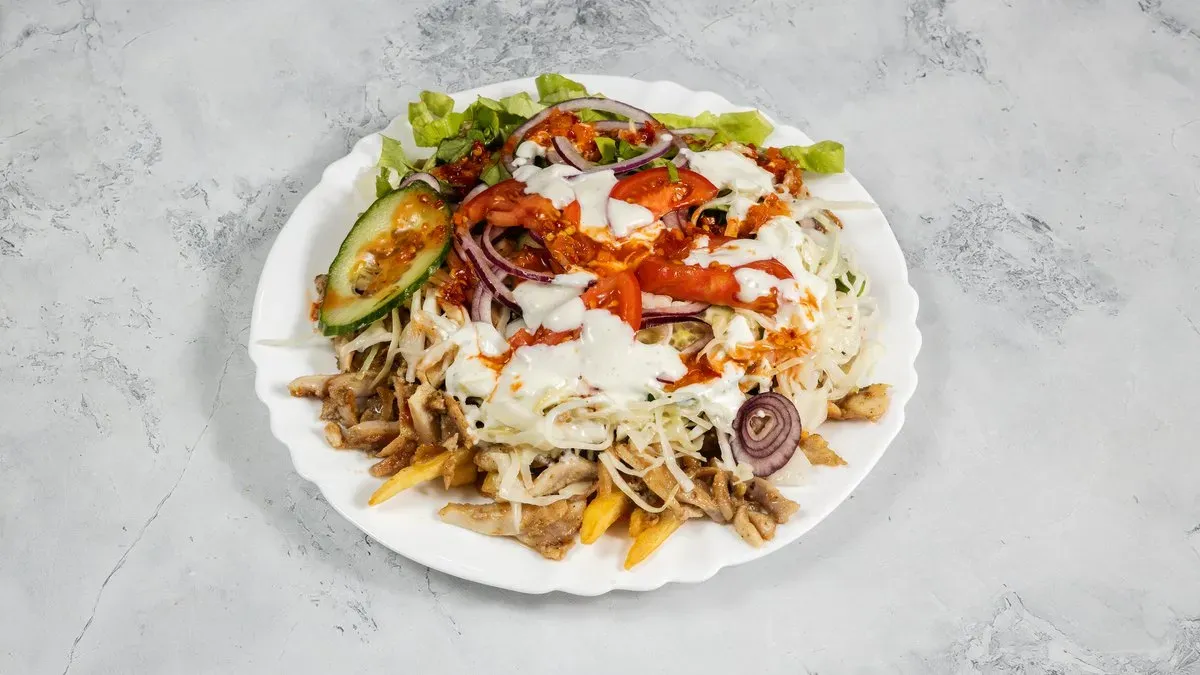 Gyros tál (nagy)