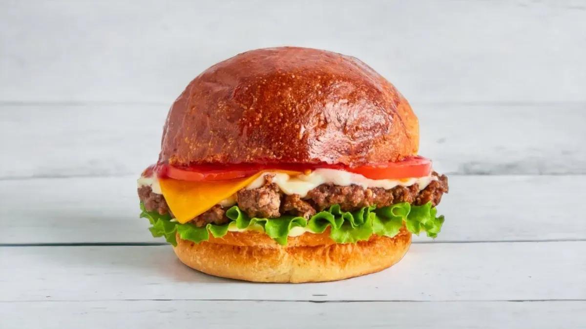 Sajtburger menü