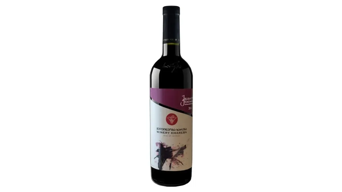 Khareba Kindzmarauli (0,75l) félédes vörösbor