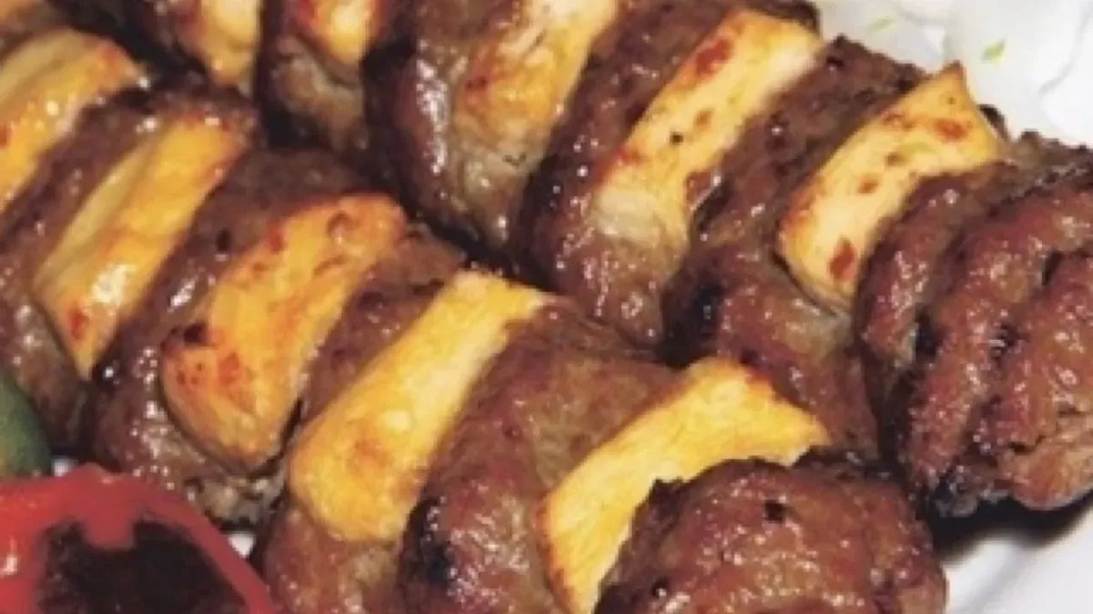Negini Kabab I spit