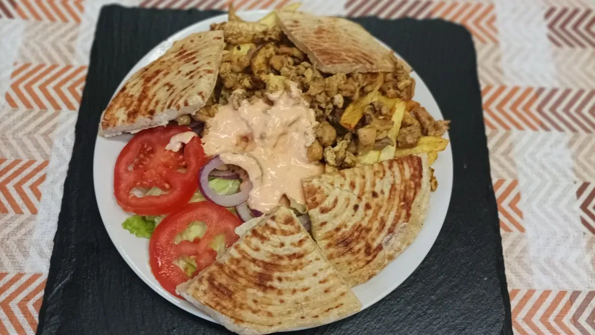 Gyros plate (Halal)