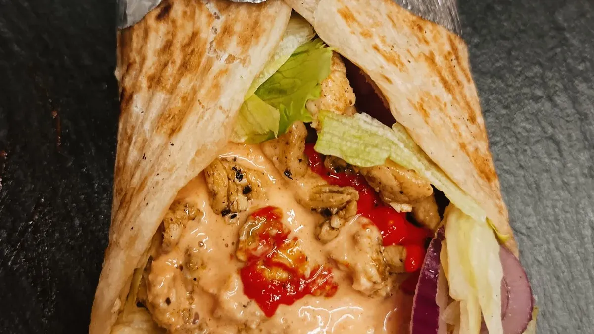 Gyros pita (Halal)
