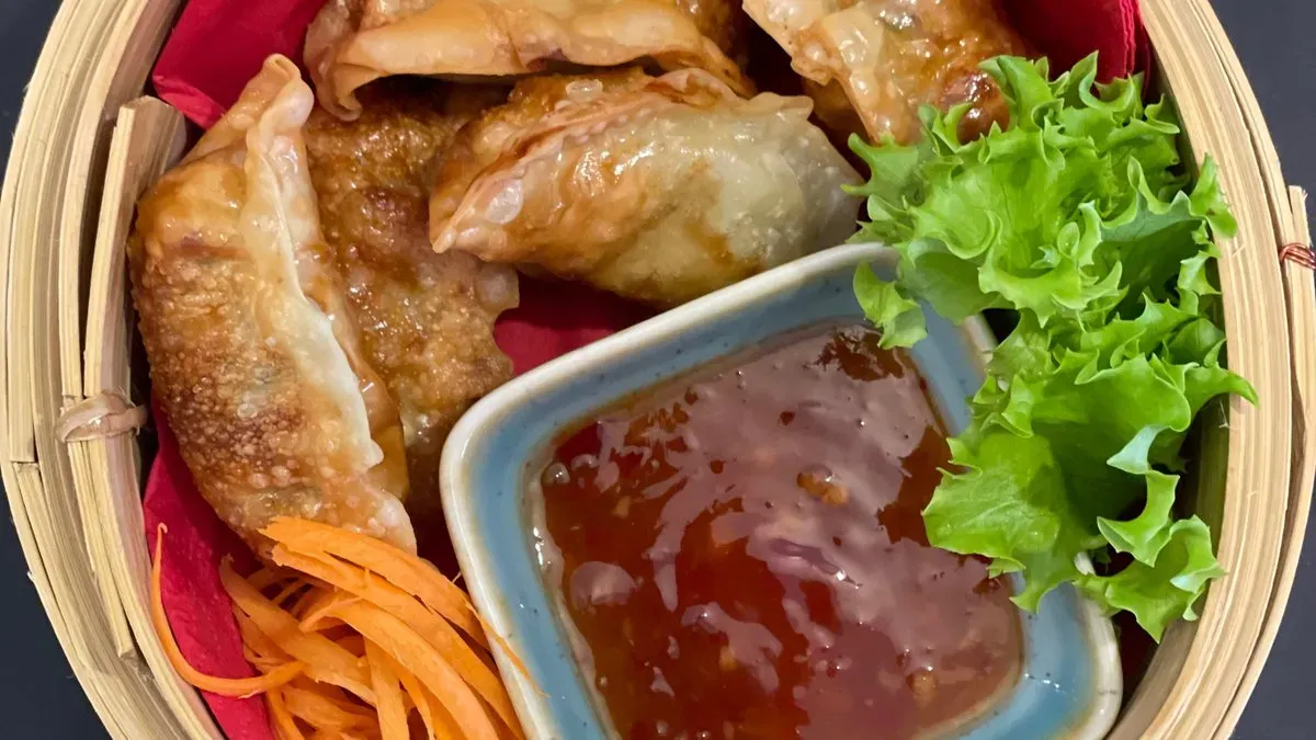 Csirkés Zöldséges Gyoza