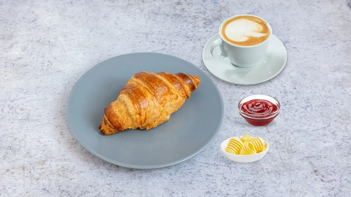 Croissant menü