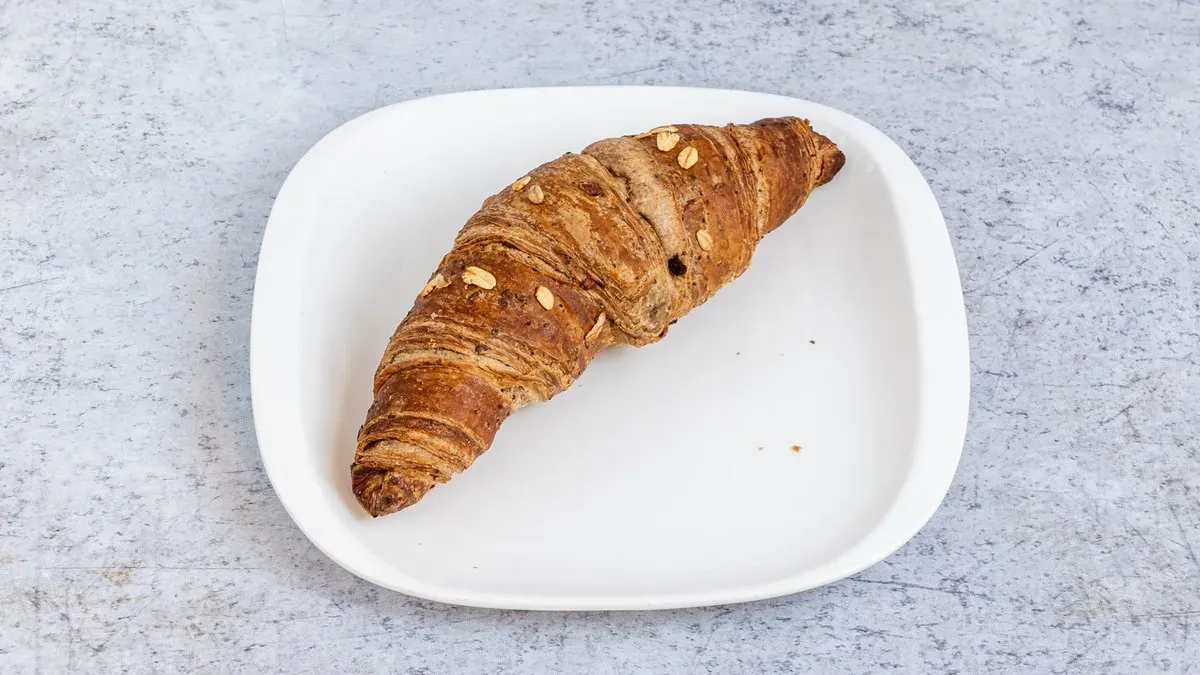 Teljes kiőrlésű croissant