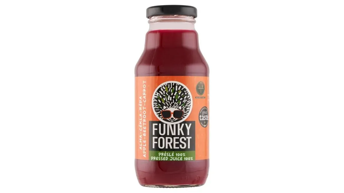 Funky Forest 100% alma-cékla-répa préslé 330 ml