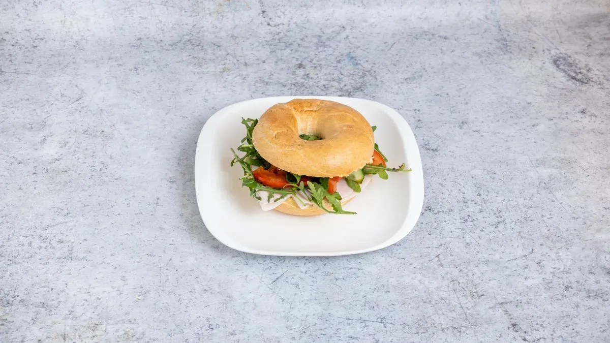 Csirkemelles bagel