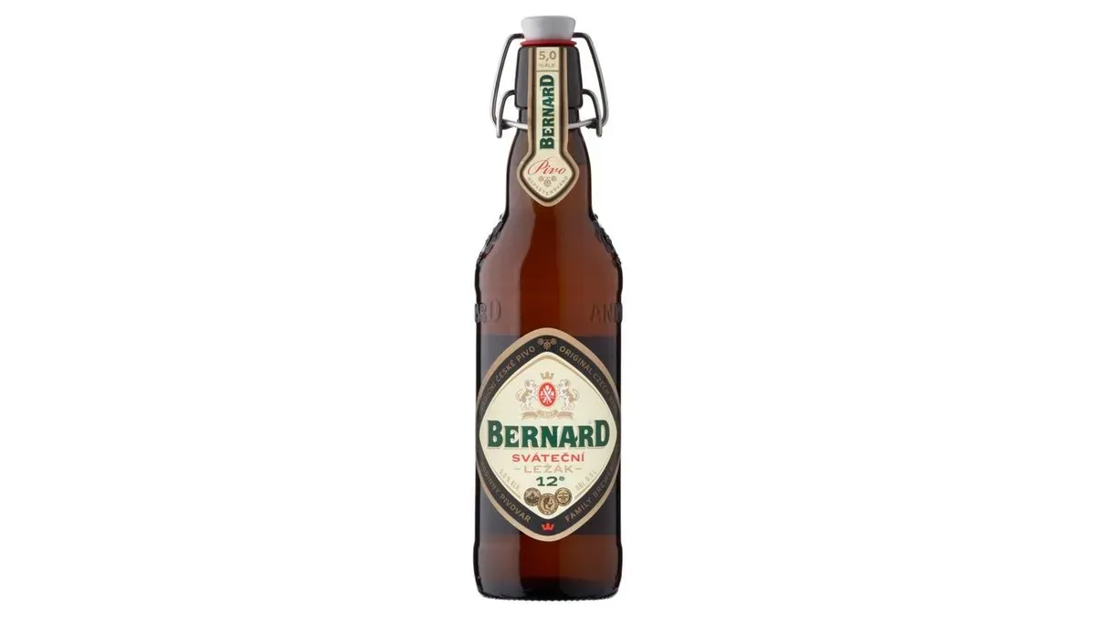 BERNARD CELEBRATION LAGER (világos) 12° (5,0%) 500 ml