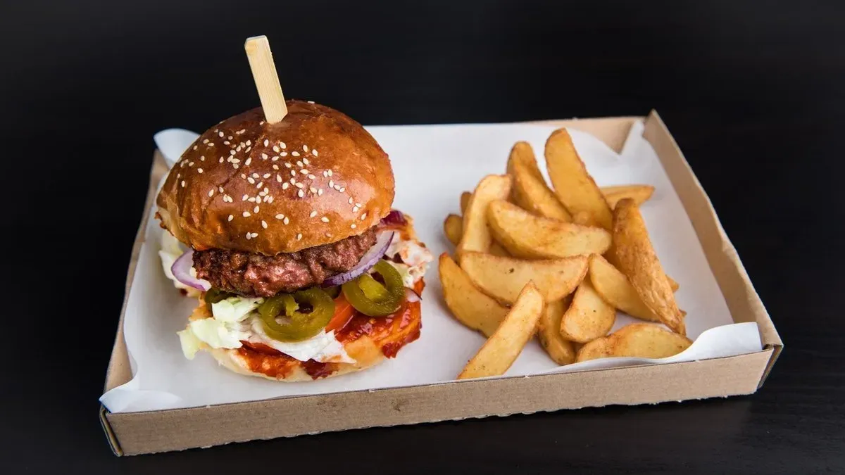 Spicy Vegán Burger