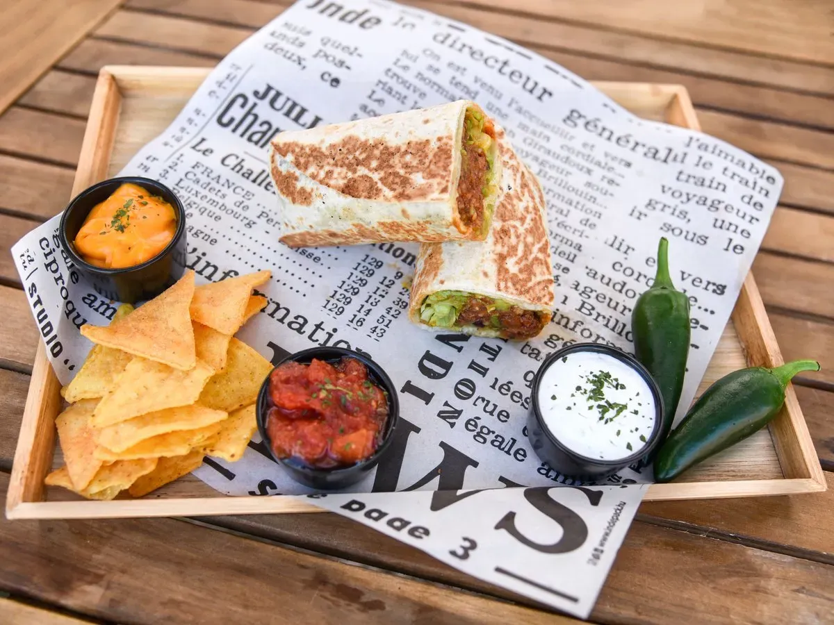Csirkés Burrito