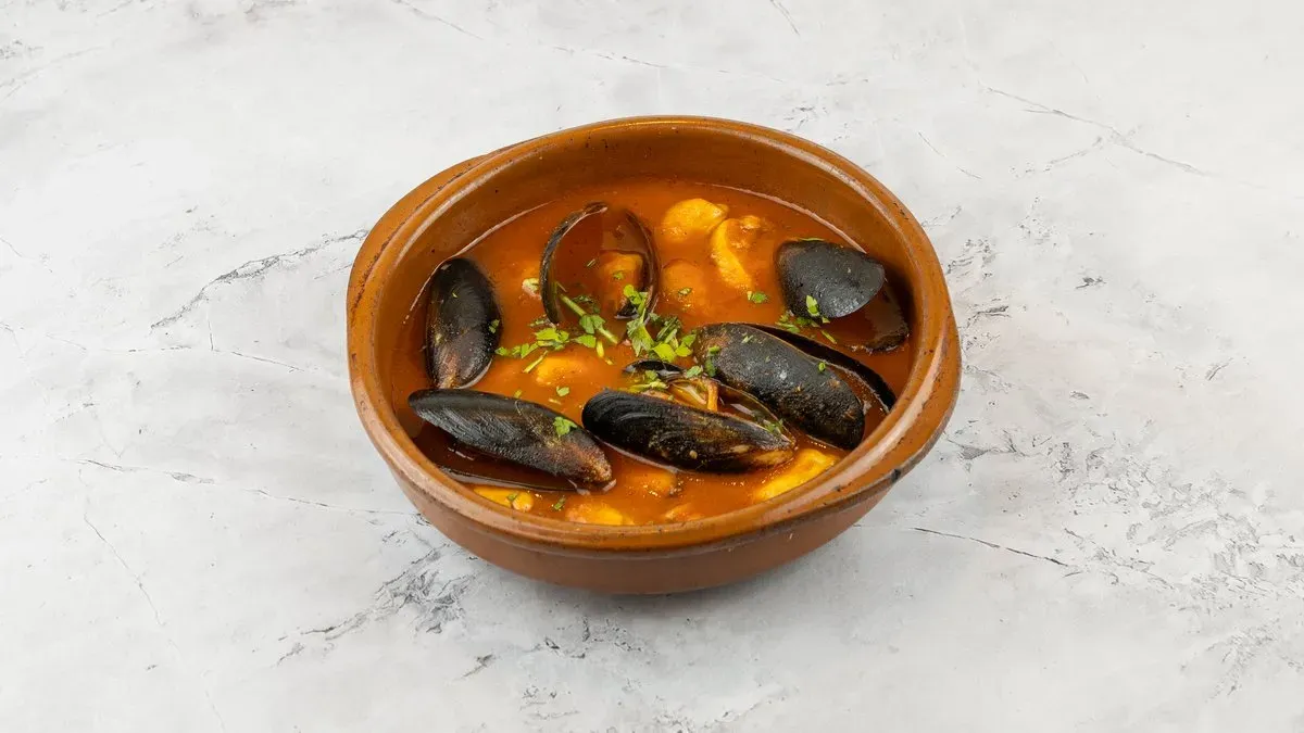 Mejillones con Tomate Picante