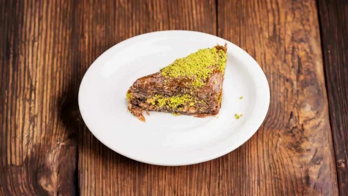 Csokis baklava