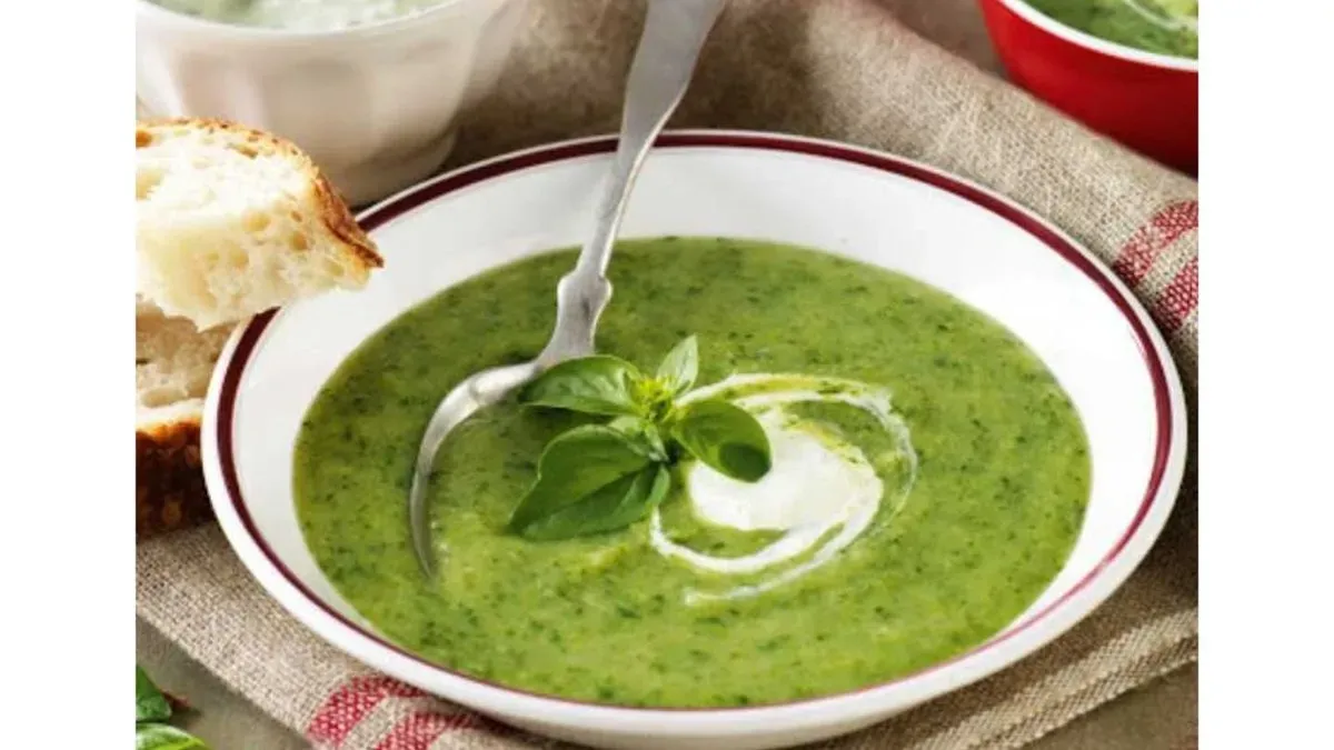 Spinach soup