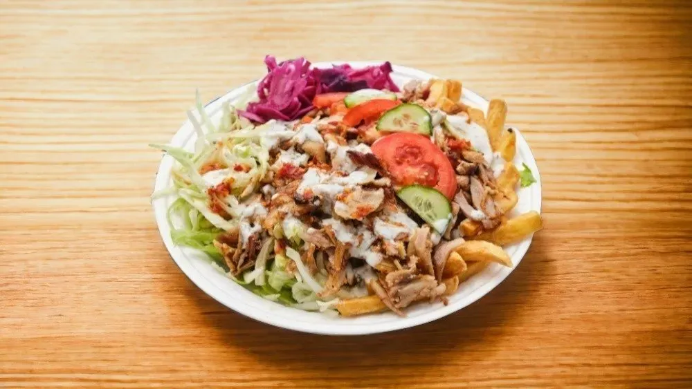 Gyros tál csirkehússal
