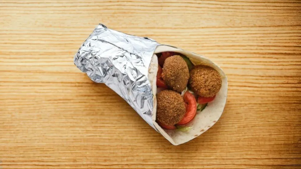 Falafel tortilla