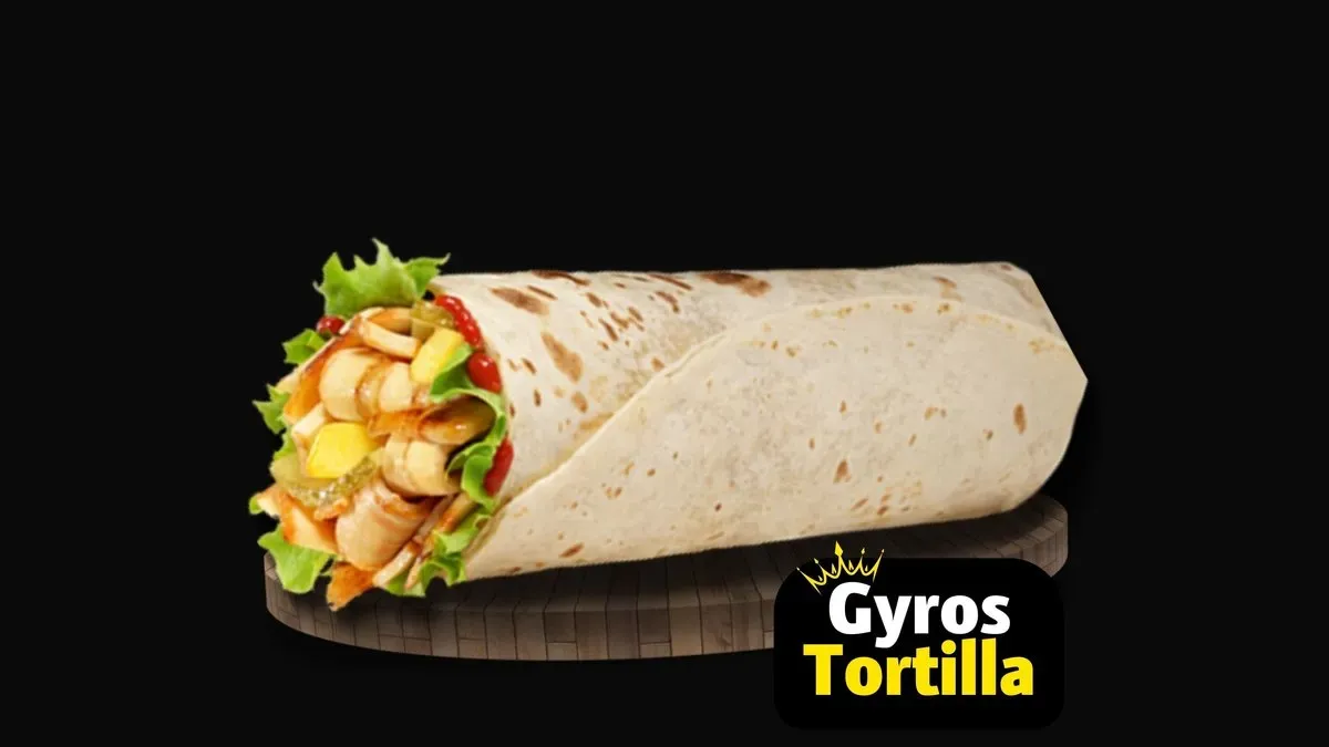 Csirke Gyros Tortilla 25 cm