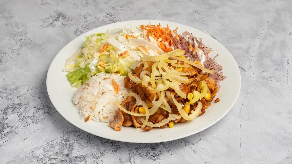 Bodrum gyros tál