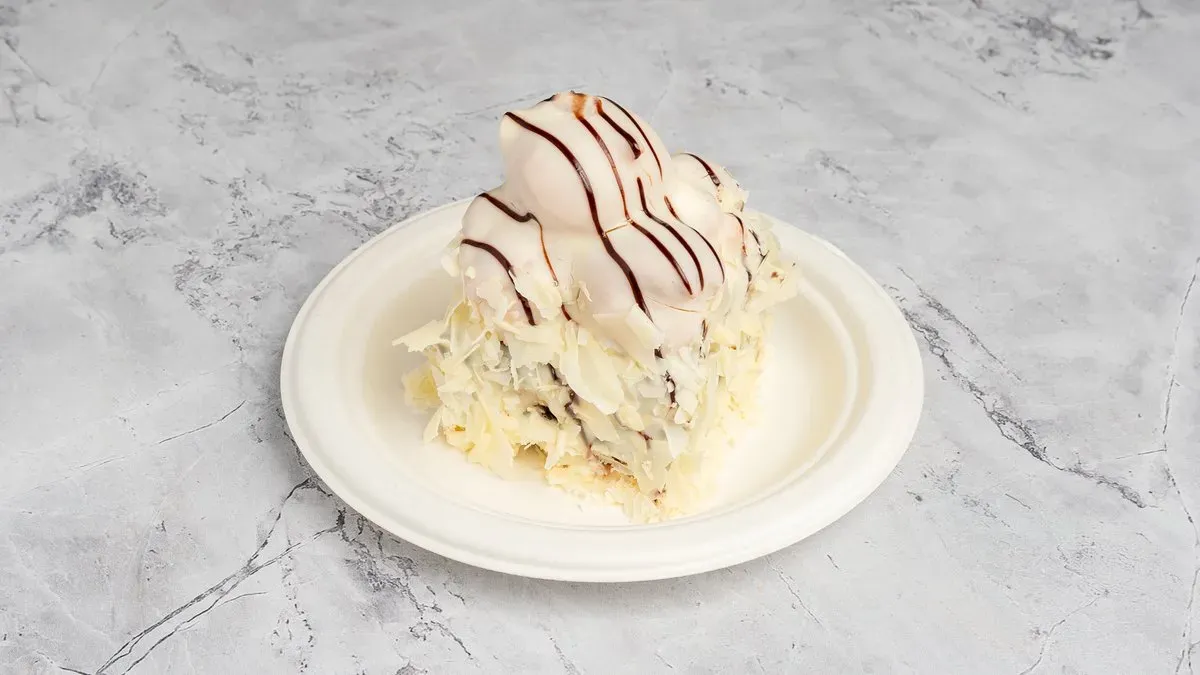 Fehércsokis profiterol