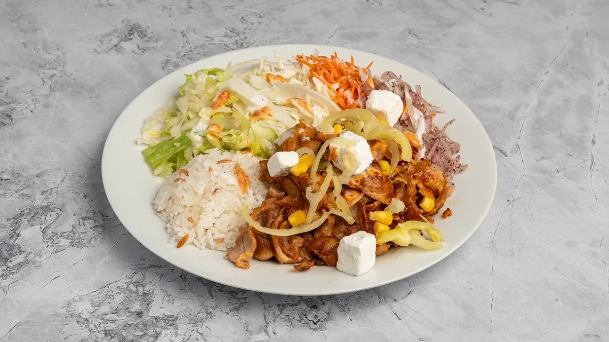Istanbul gyros tál