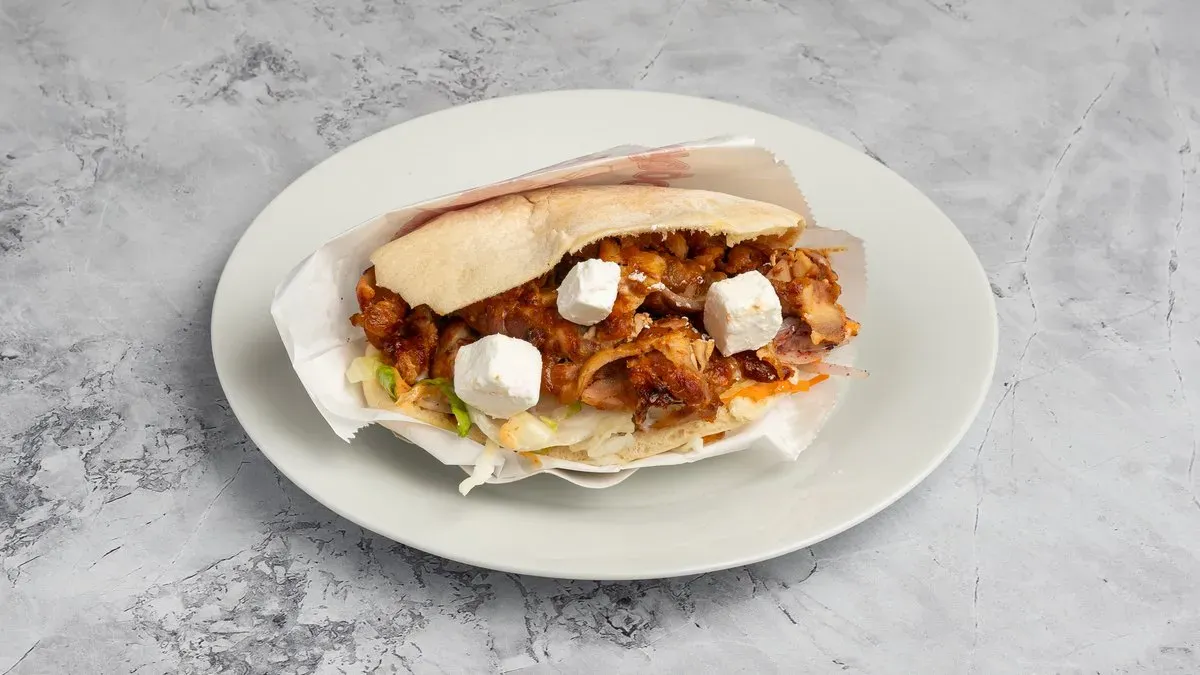 Feta gyros pita