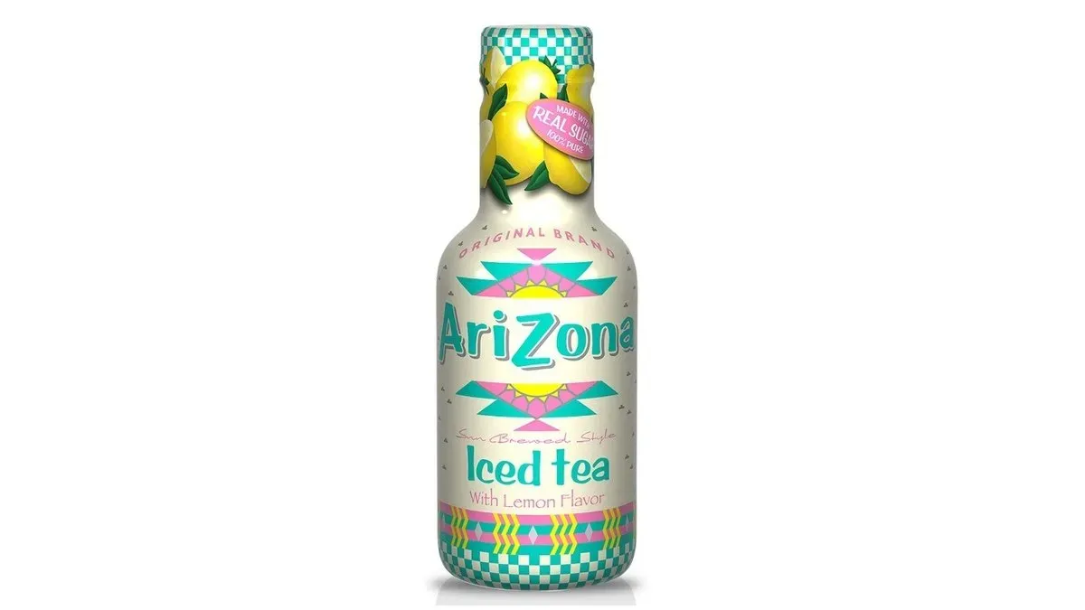 ARIZONA fekete tea citrom 450 ml
