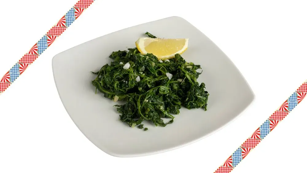 Spinaci freschi saltati all’aglio