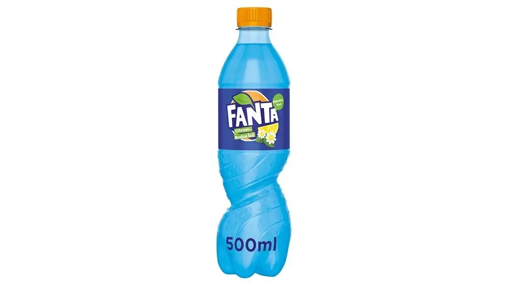 Fanta Cukormentes bodza-citrom 0,5l