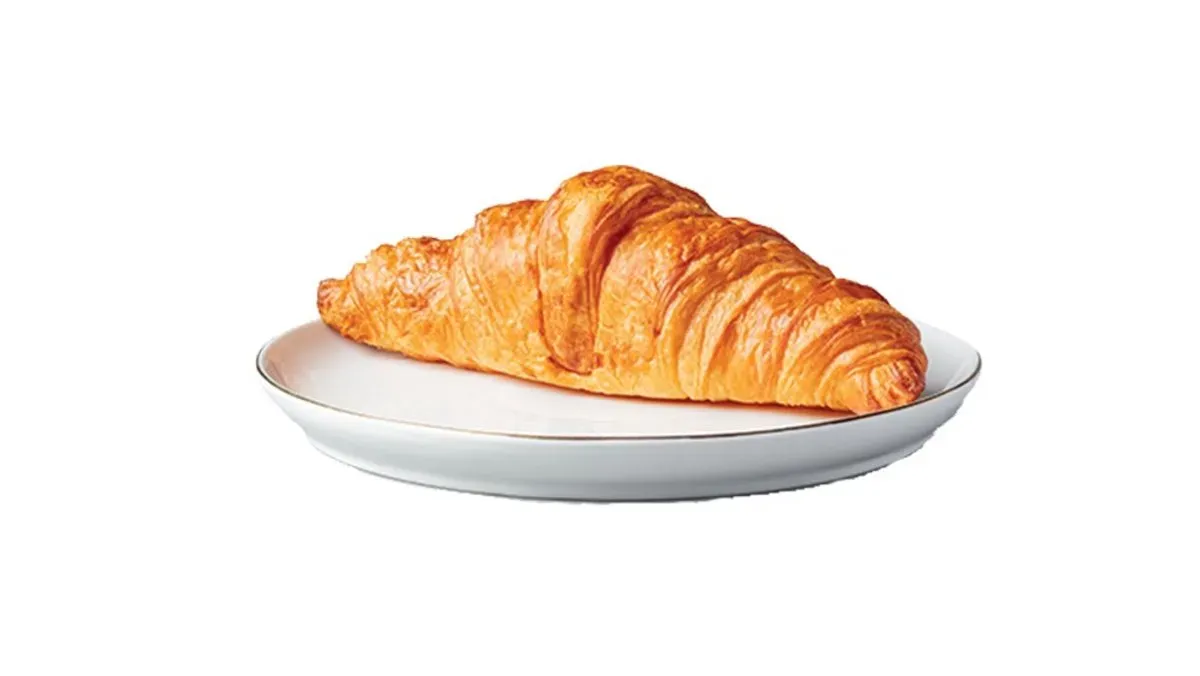 Croissant vajjal és dzsemmel