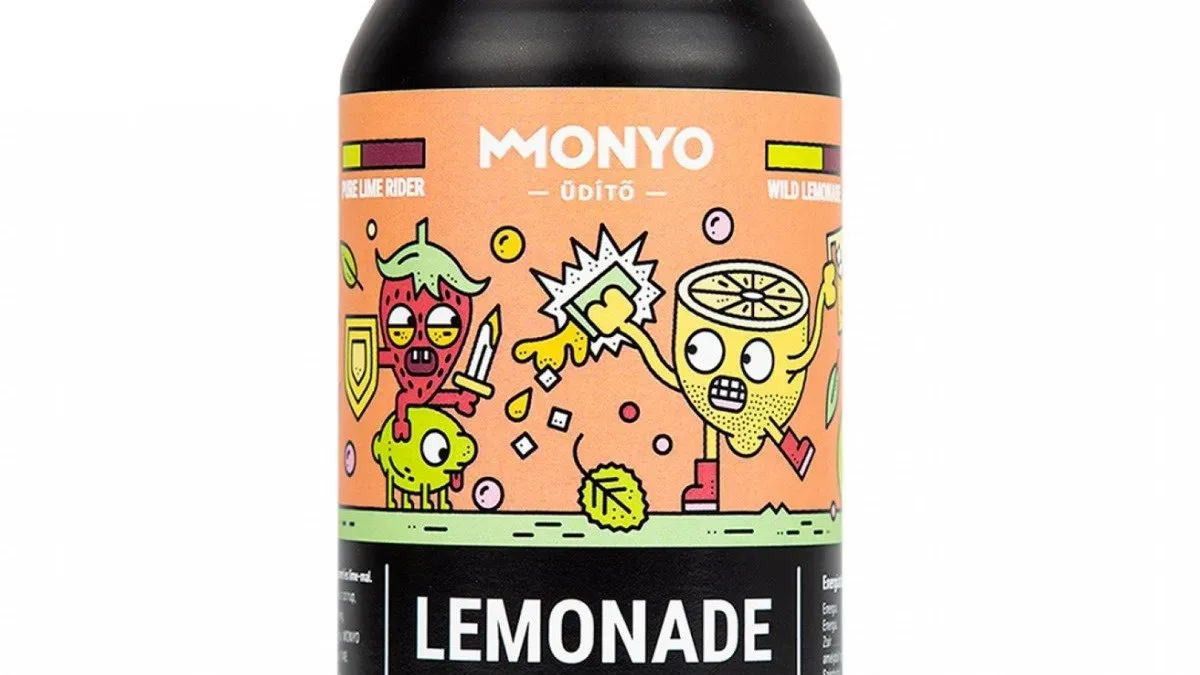 Monyo - Eper - Lime limonade