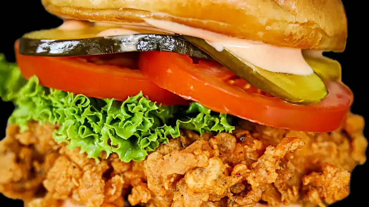 Syran Fried Burger