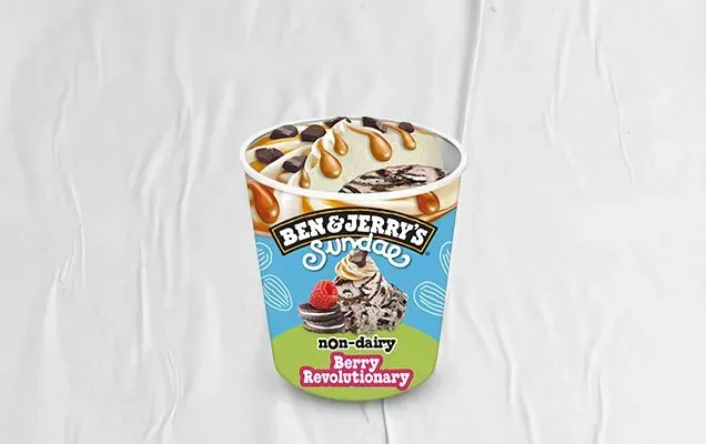 BEN&JERRY'S VEGAN SUNDAE BERRY REVOLUTIONARY