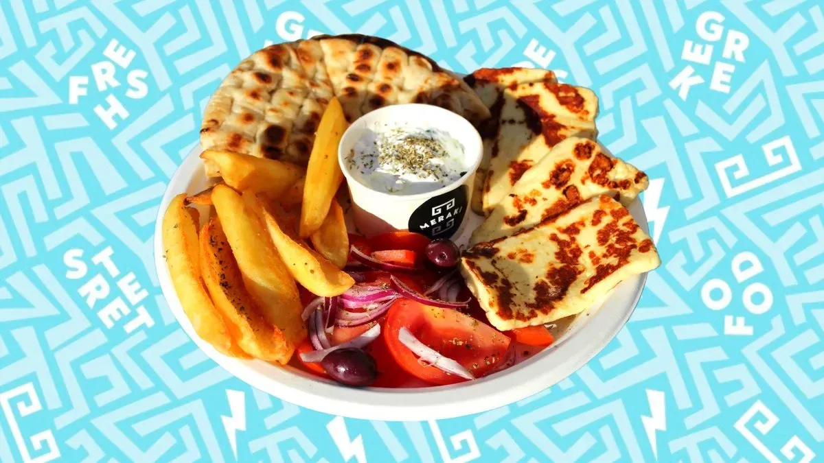 Halloumi Gyros Tál