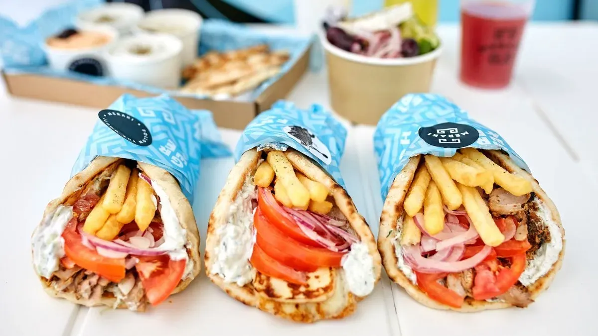 Halloumi Gyros Pita