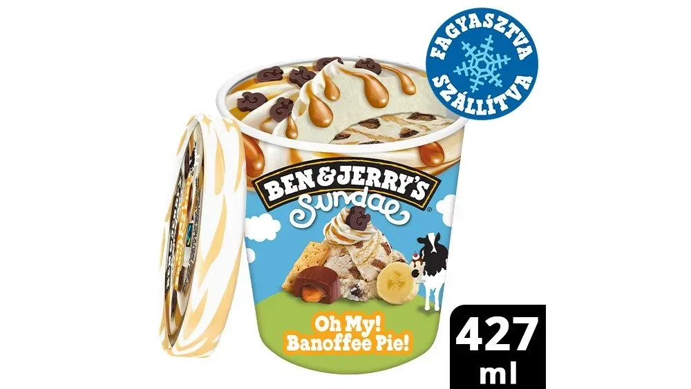 Ben & Jerry's Sundae Banoffee Pie 427ml