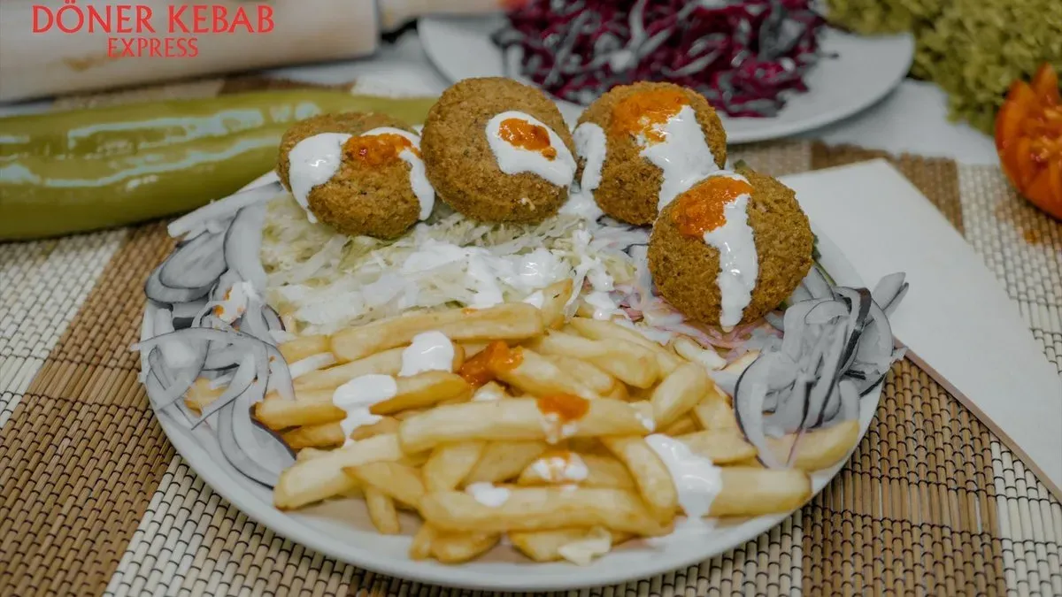 Kis falafel tál
